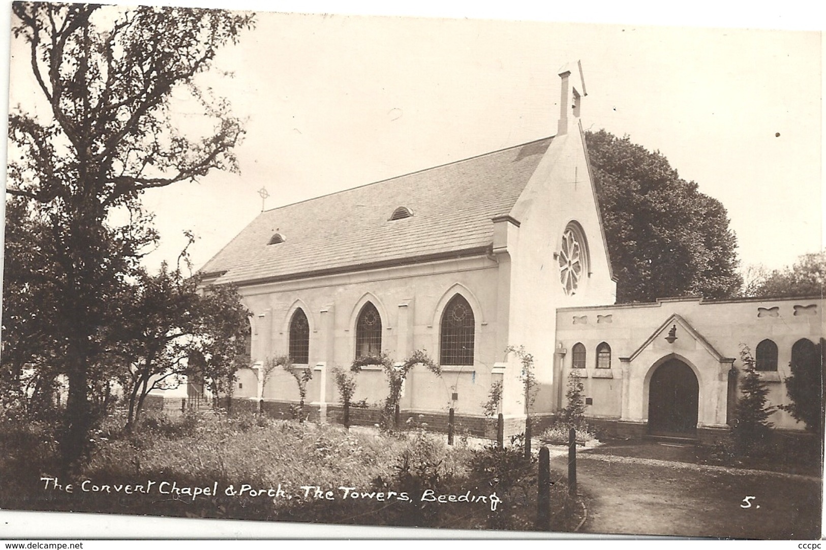 CPSM Beeding The Convert Chapel & Porch - The Towers - Autres & Non Classés