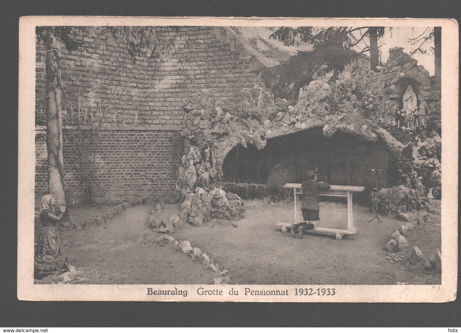 Beauraing - Grotte Du Pensionnat - 1932-1933 - Beauraing