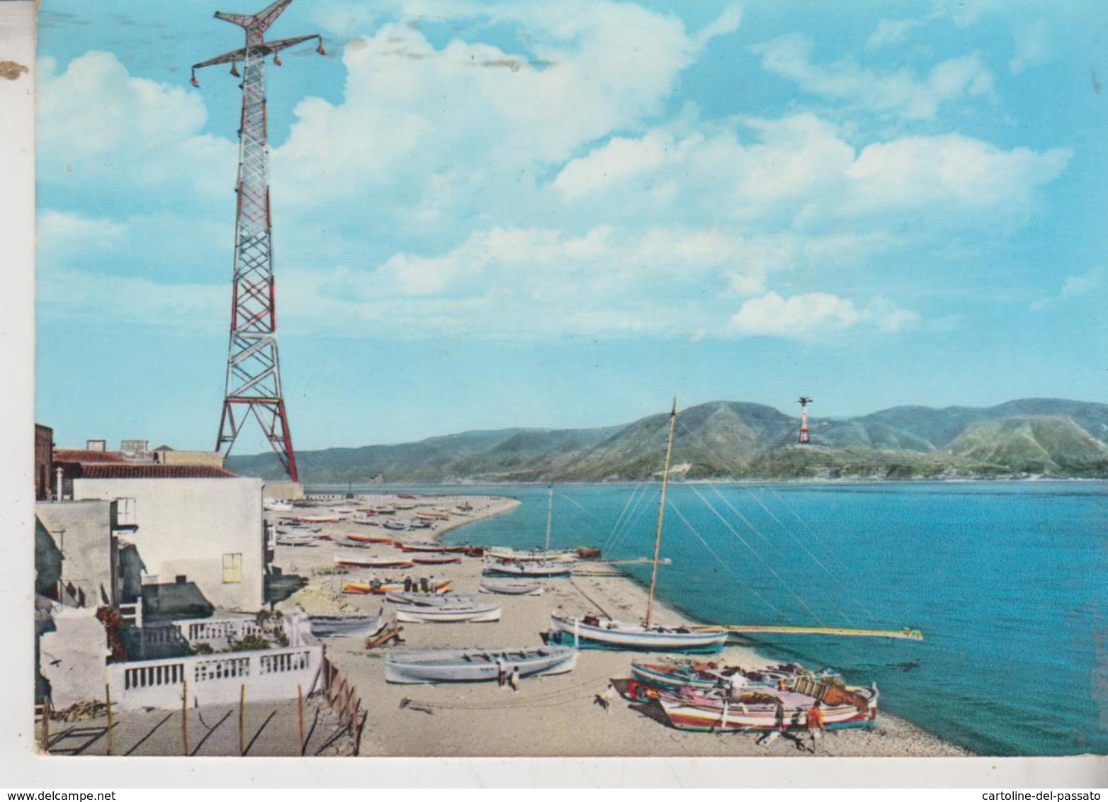 TORRE FARO MESSINA I PILONI DELL'ELETTRODOTTO - Messina