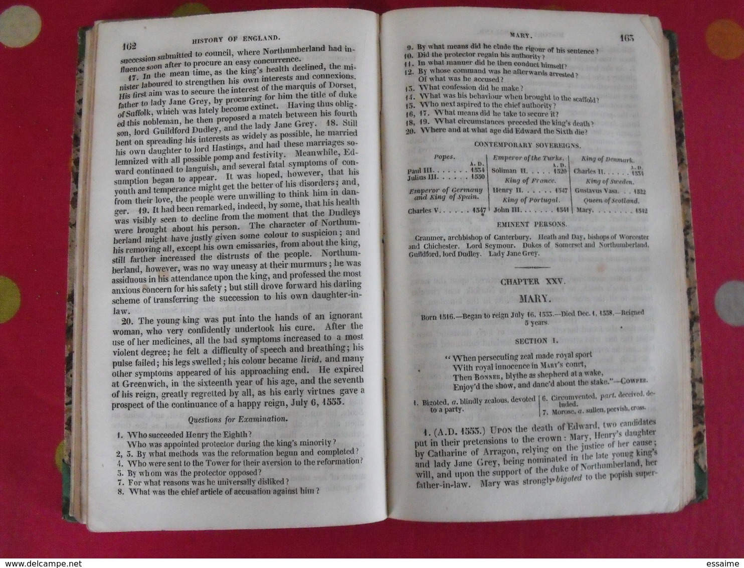 History Of England. Goldsmith's Abridgement. Pinnock's Improved Edition 1835 - 1800-1849