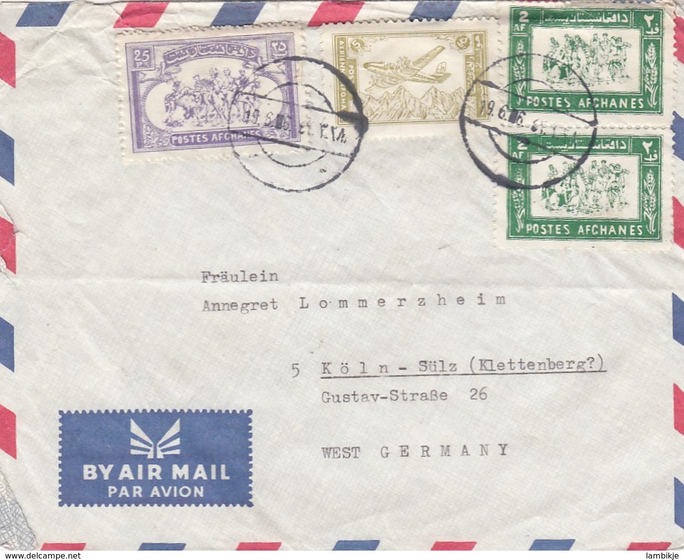 Afghanistan Brief / Cover 1964 - Afghanistan