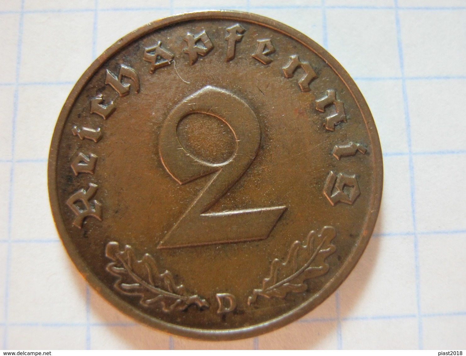 2 Reichspfennig 1937 (D) - 2 Reichspfennig