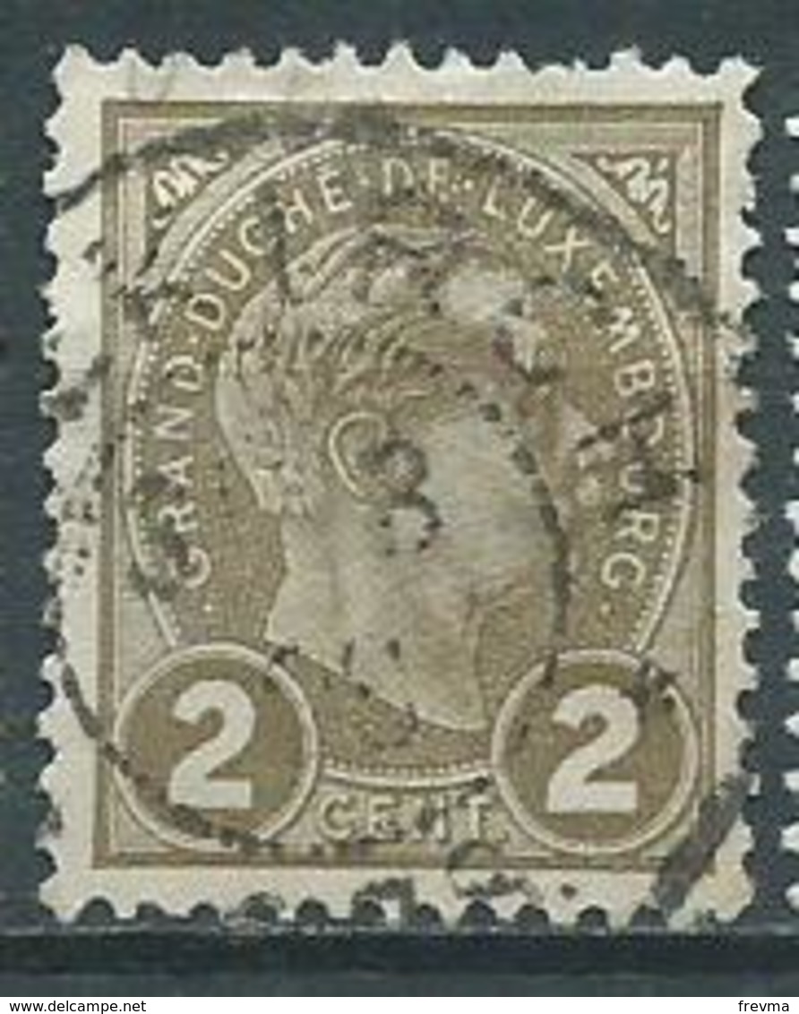 Timbre Luxembourg Y&T N°70 - 1895 Adolphe Profil