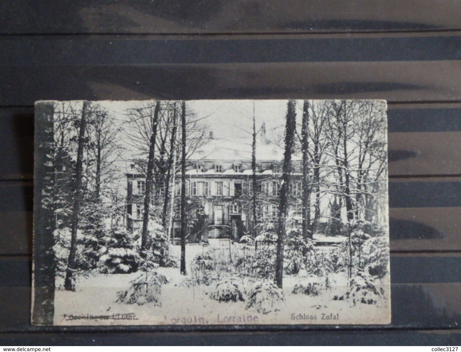 Z23 - 57 - Lorchingen Lothr. - Schloss Zufal - Surchargé : Lorquin Lorraine - 1919 - Lorquin