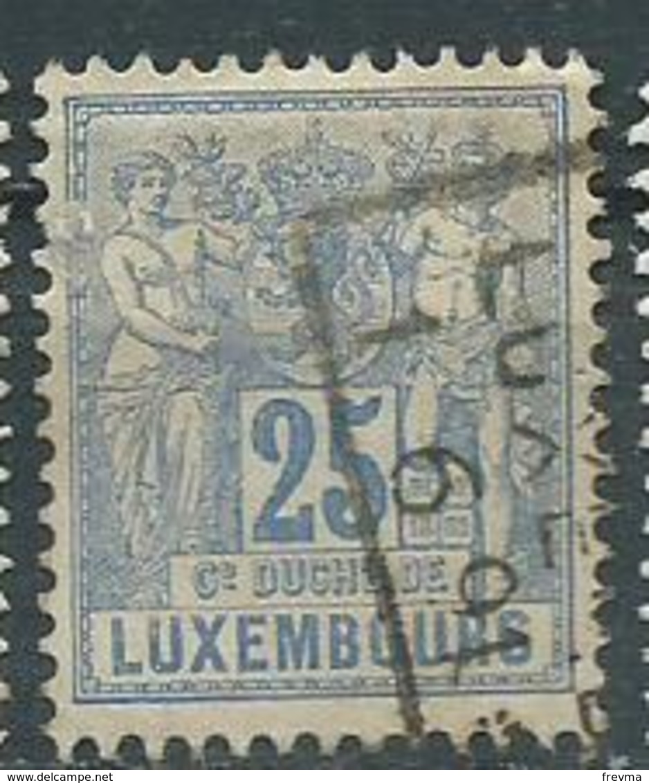 Timbre Luxembourg Y&T N°56 - 1891 Adolphe De Face