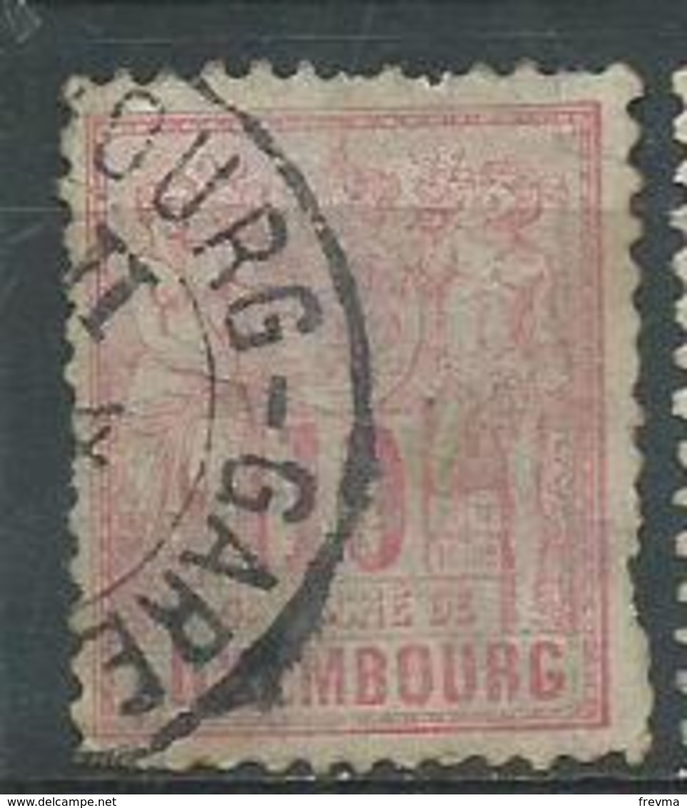 Timbre Luxembourg Y&T N°53 - 1891 Adolphe De Face