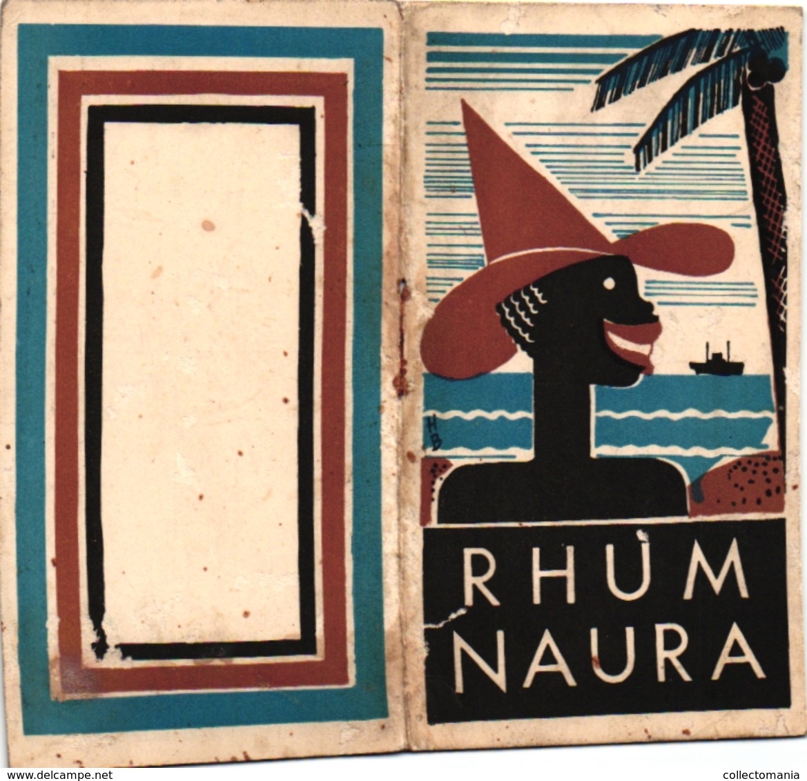 1 Calendrier C1934 RHUM Naura - Rum