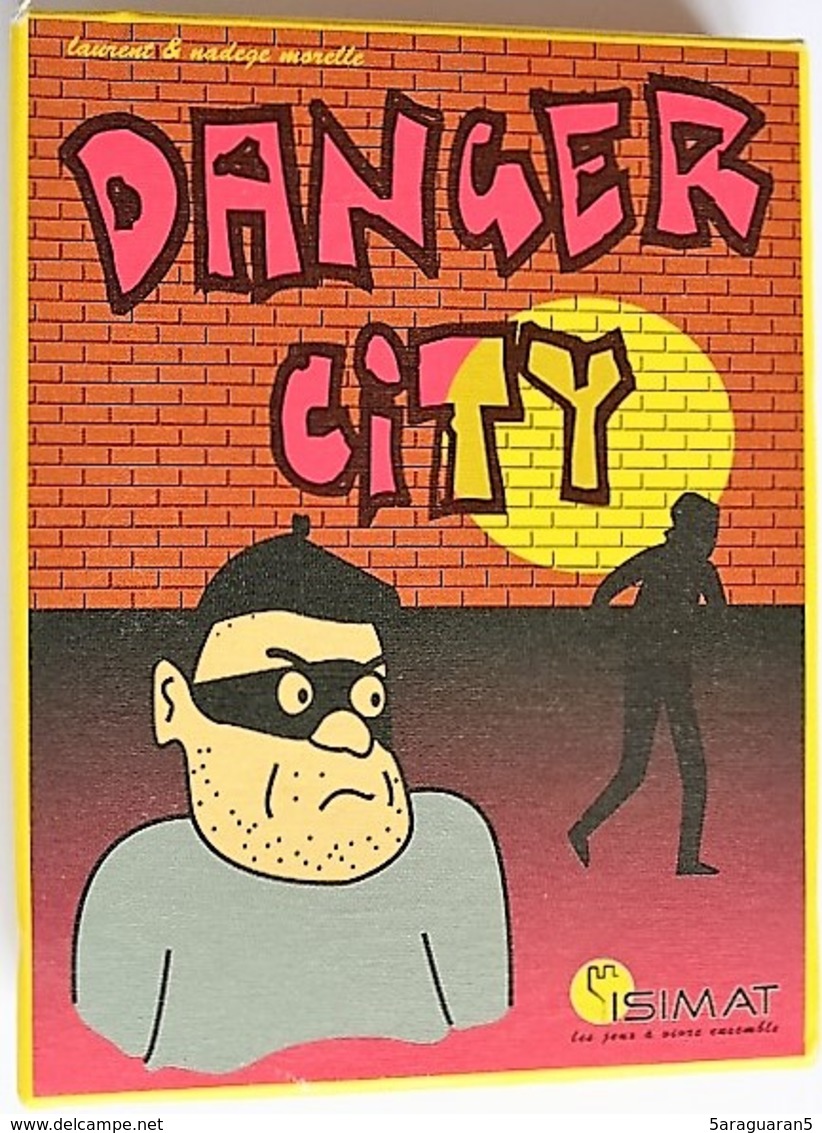 JEU DE CARTES - Danger City - Edition Isimat 2005 - Autres & Non Classés