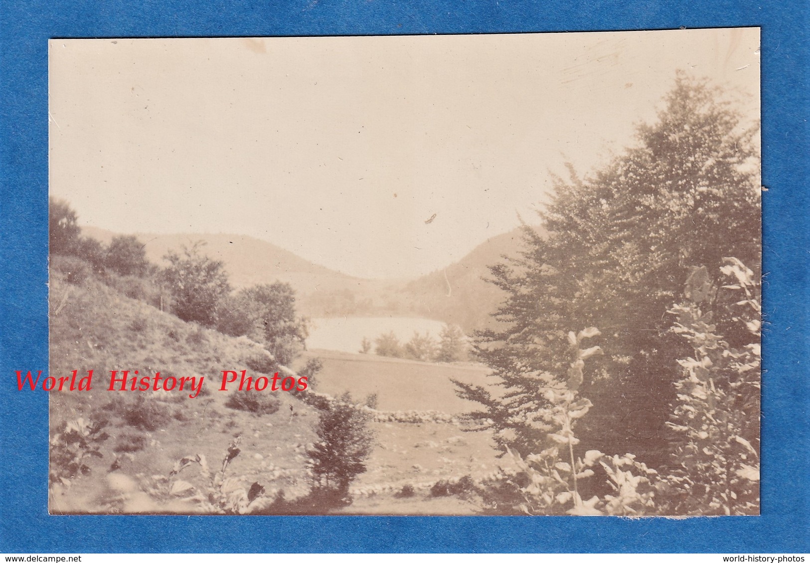 Photo Ancienne - Lac De NARLAY ( Jura ) - 1er Aout 1906 -  Lacs Frasnois - Lieux