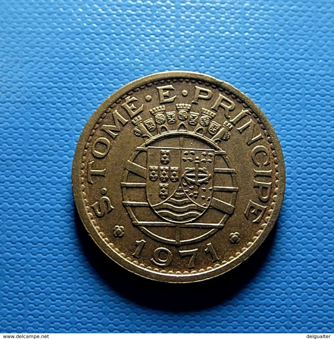 Portuguese S. Tomé E Príncipe 50 Centavos 1971 Clean - Portugal