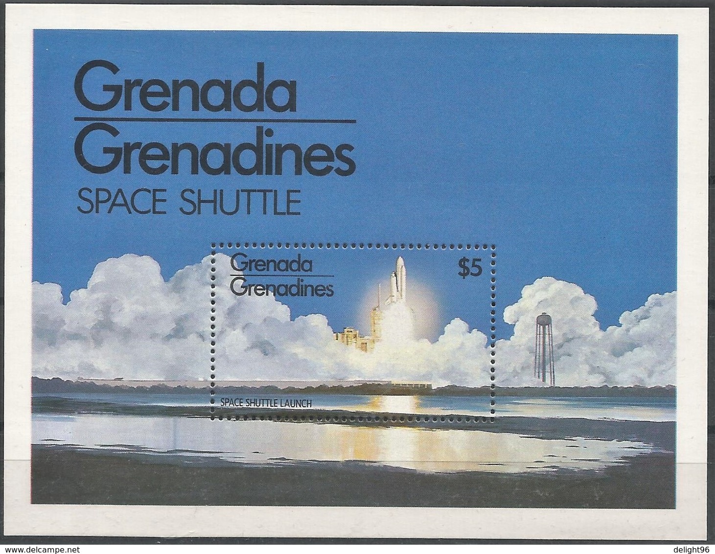 1981 Grenada Grenadines Space Shuttle Souvenir Sheet (** / MNH / UMM) - América Del Norte