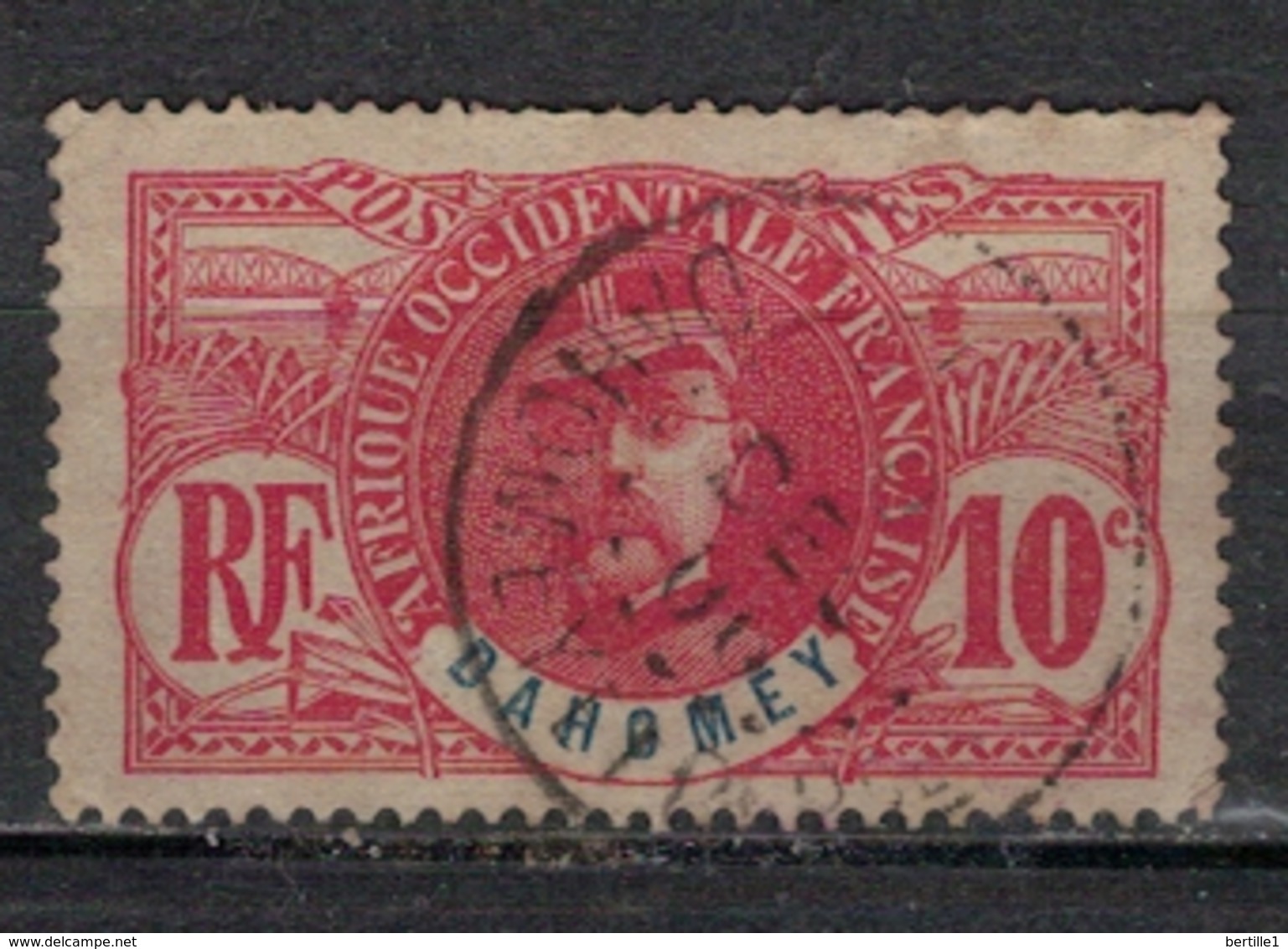 DAHOMEY              N°     YVERT  22   (1)  OBLITERE       ( Ob  3/32 ) - Used Stamps