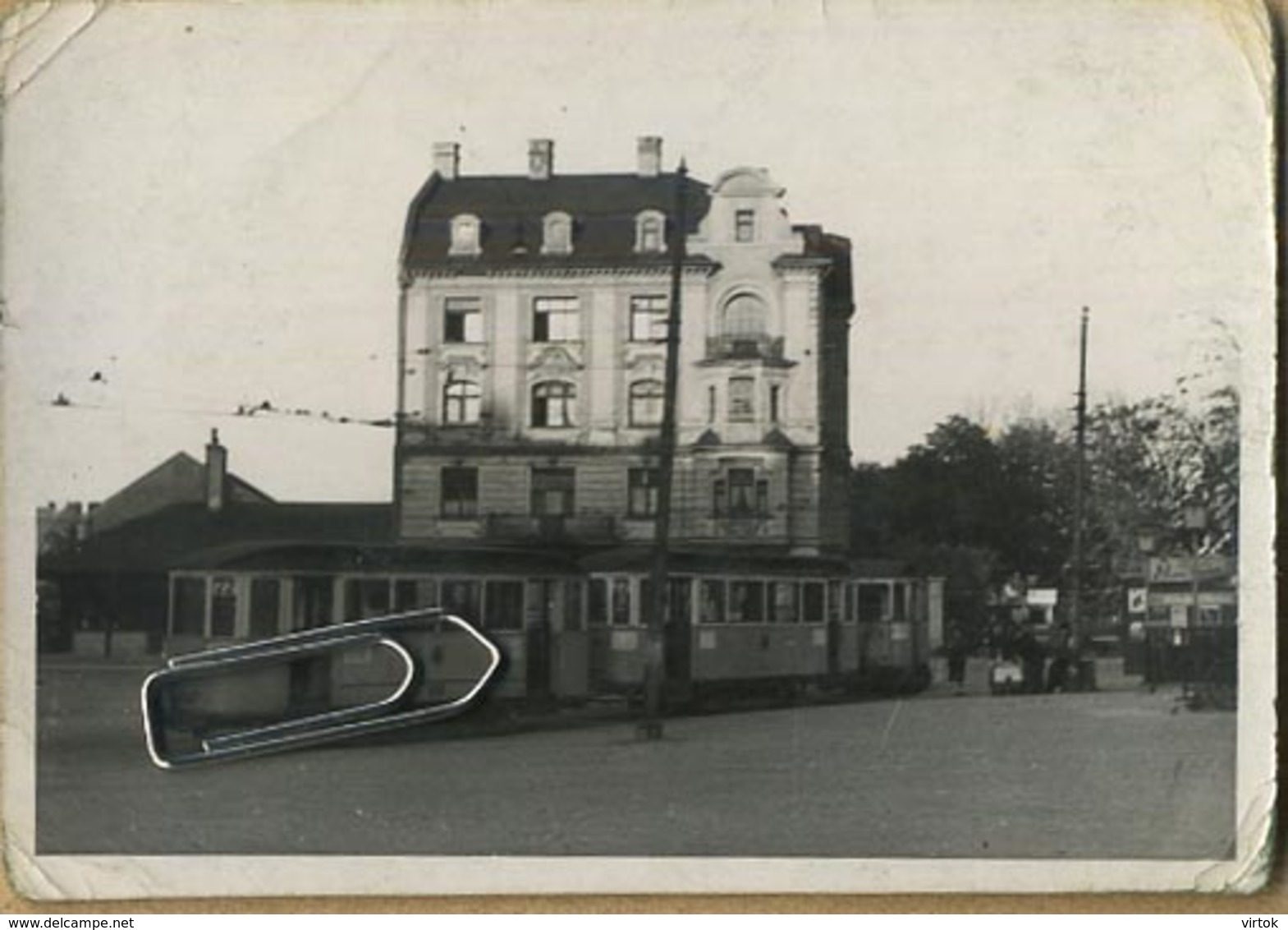 TRAM  :  (    8.5  X 6 Cm)   Plaats Te Bepalen - Treinen