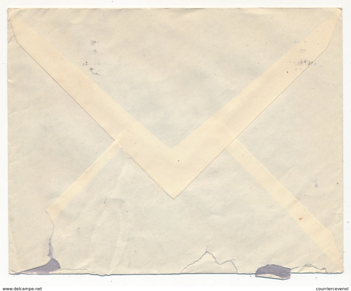 Enveloppe Affr. Composé (12F Vaucouleurs, Blasons Touraine Et Béarn) OMEC Villeurbanne 1952 - Lettres & Documents