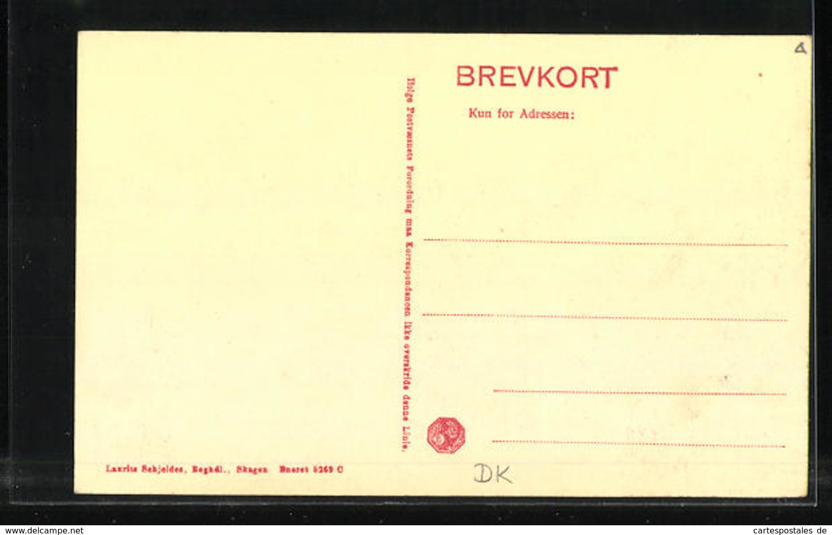 AK Gl. Skagen, Ortspartie - Danemark