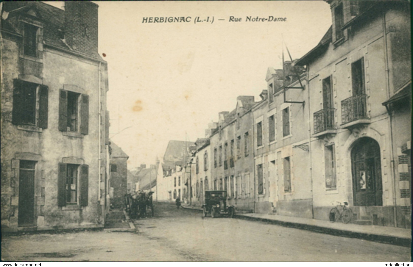 44 HERBIGNAC / Rue Notre Dame / - Herbignac