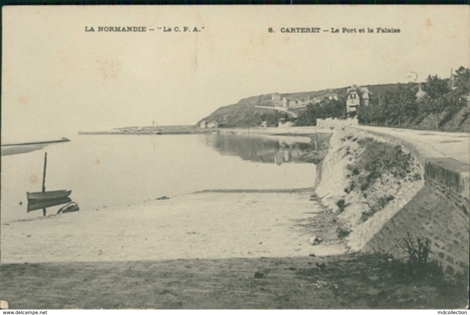 50  CARTERET / Carteret, Le Port Et Lafalaise / - Barneville