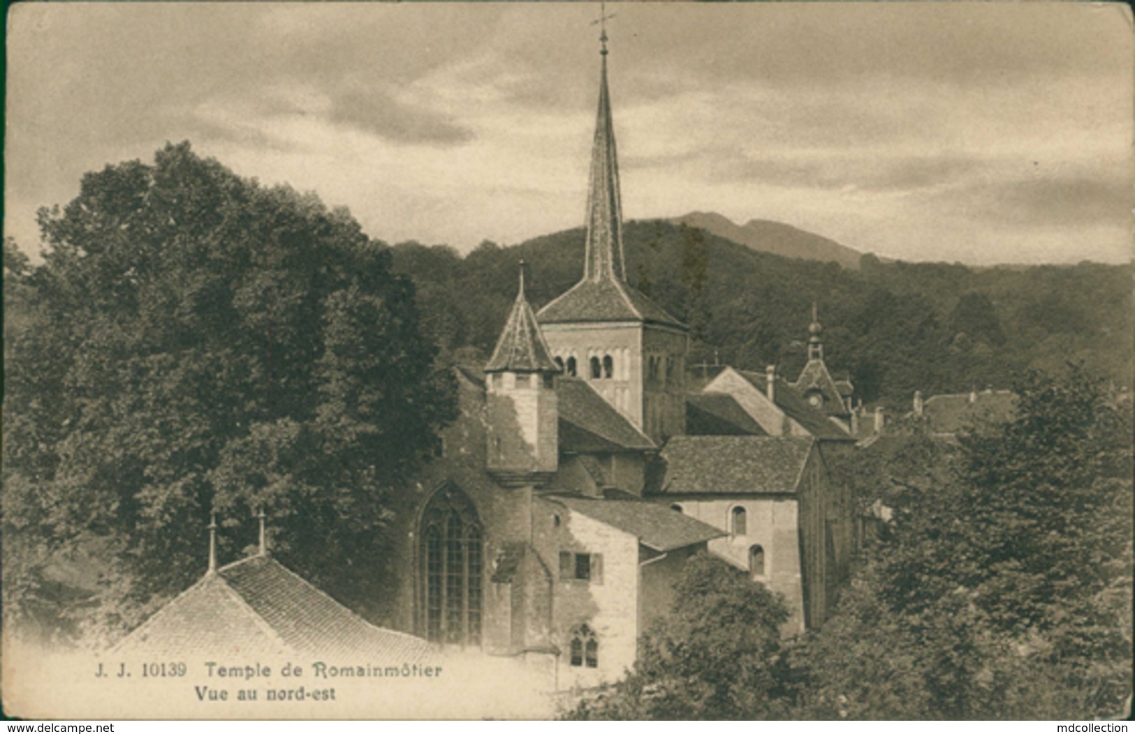 CH ROMAINMOTIER / Le Temple / - Romainmôtier-Envy