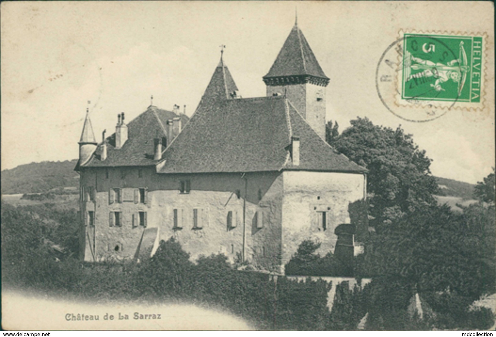 CH LA SARRAZ /  Chateau / - La Sarraz