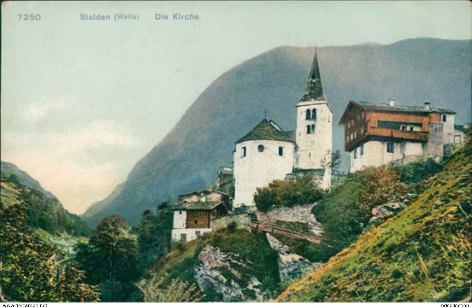 CH STALDEN / Die Kirche / Carte Couleur - Stalden