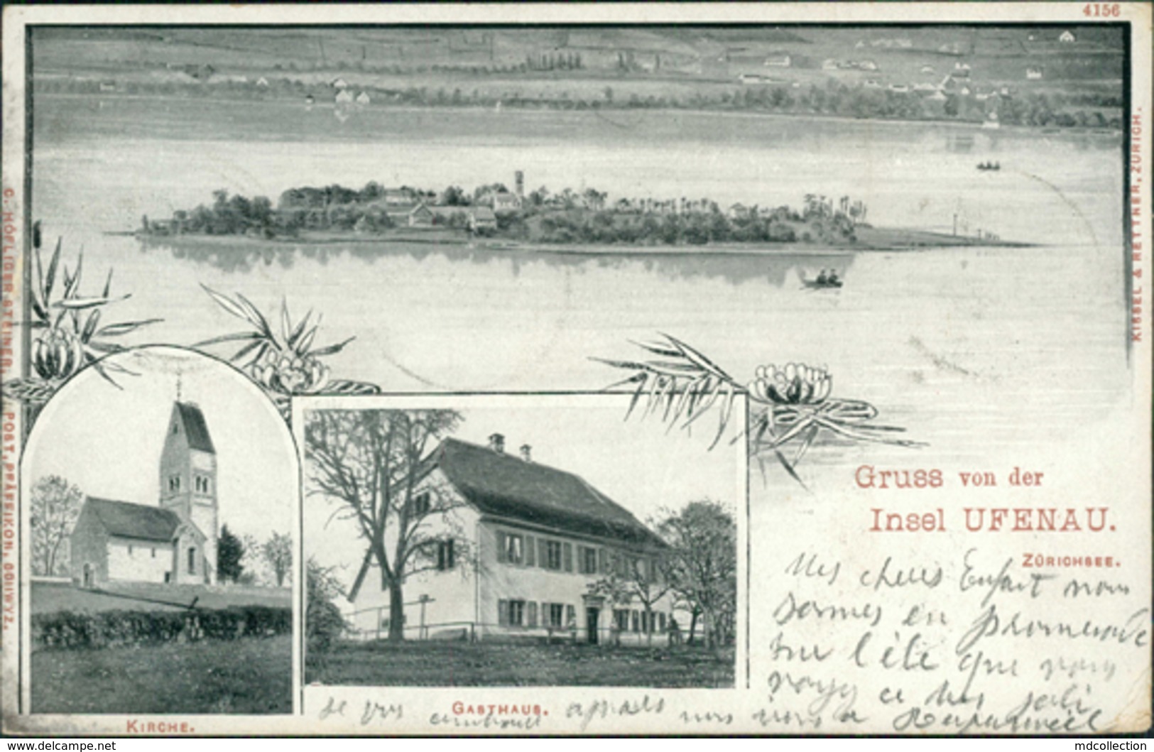 CH THALWIL / Gruss Von Der Insel Ufenau / Carte Composée - Thalwil