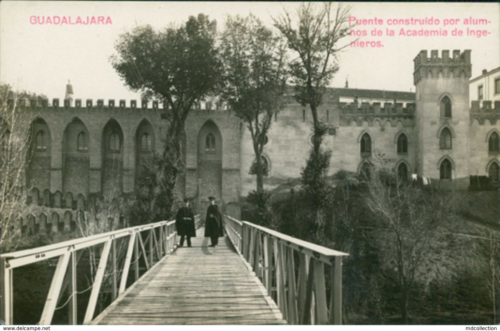 ES GUADALAJARA / Puente Construido Por Alumenos... / - Guadalajara