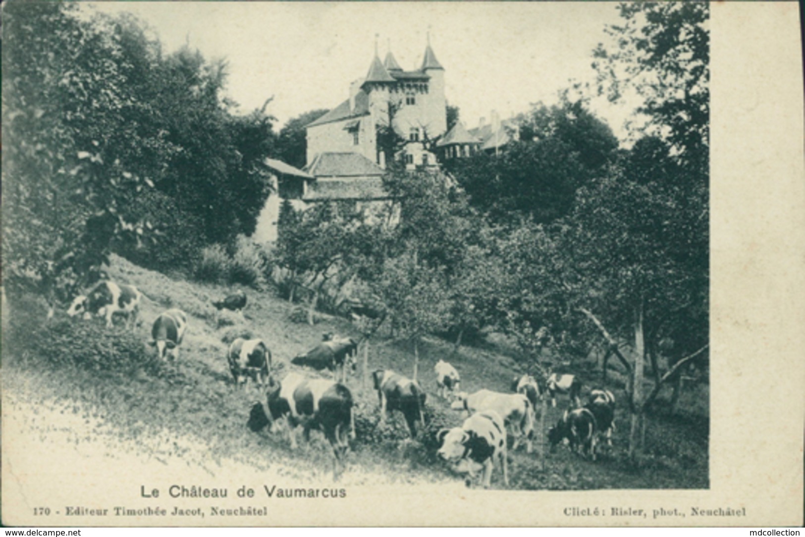 CH VAUMARCUS / Le Château / - Vaumarcus