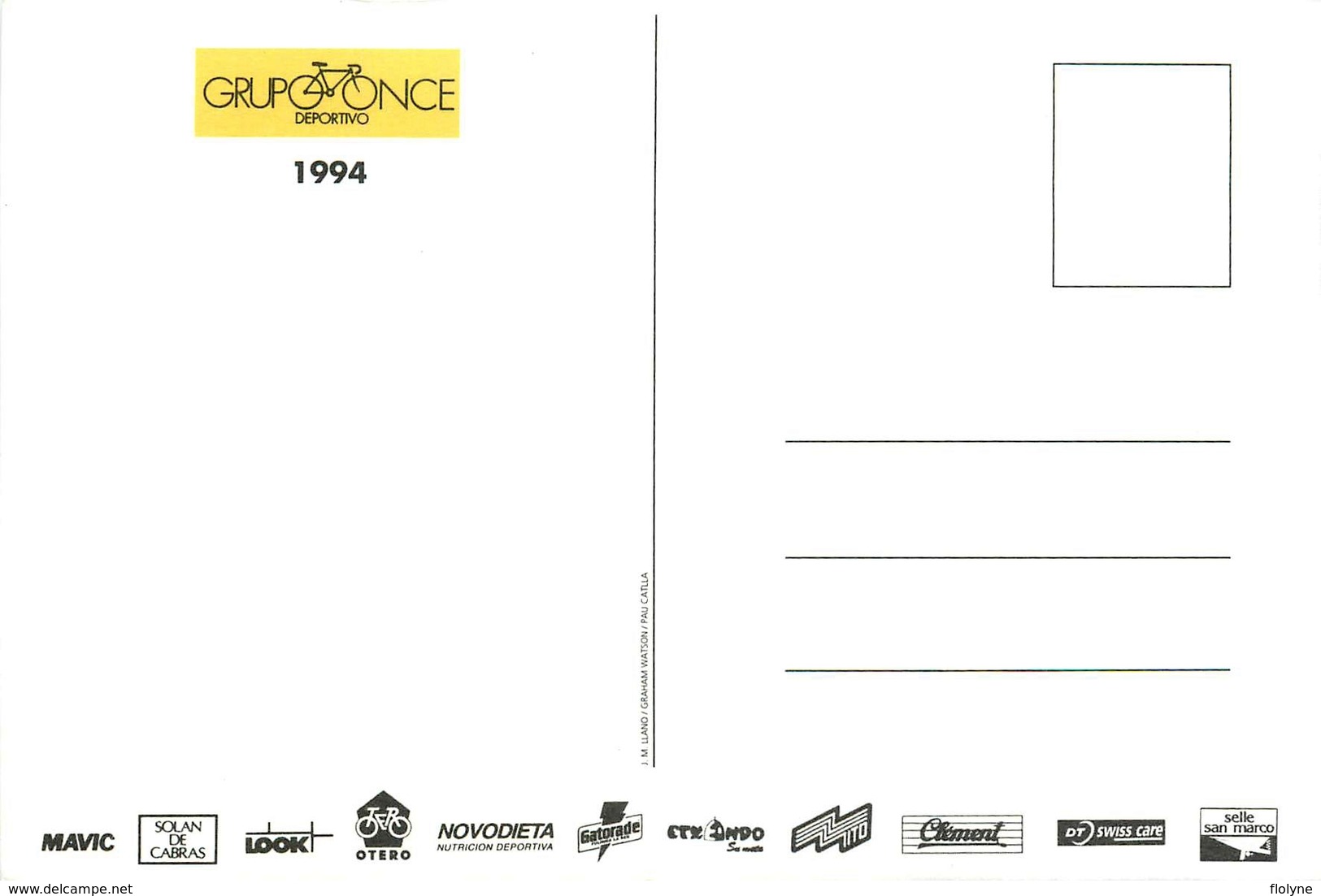 " Laurent JALABERT " Coureur Cycliste Français Né à Mazamet - Cyclisme Vélo Tour De France - Radsport