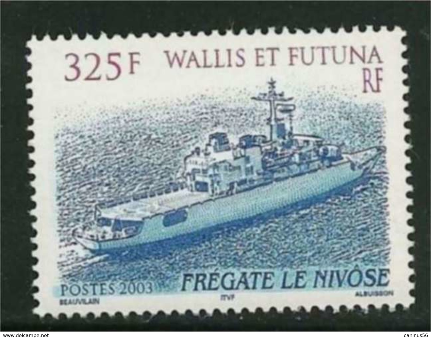 Wallis Et Futuna 2003 Yt N° 609 N** Frégate Le Nivôse - Nuovi