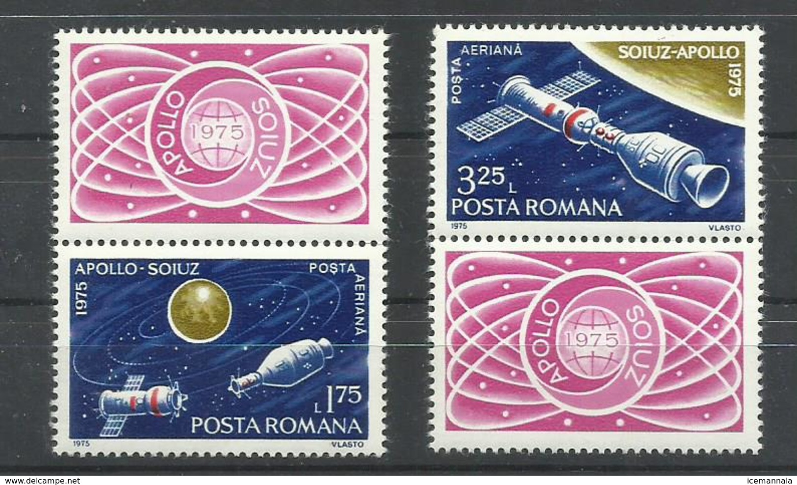 RUMANIA  YVERT AEREO  237/38   MNH  ** - Nuevos