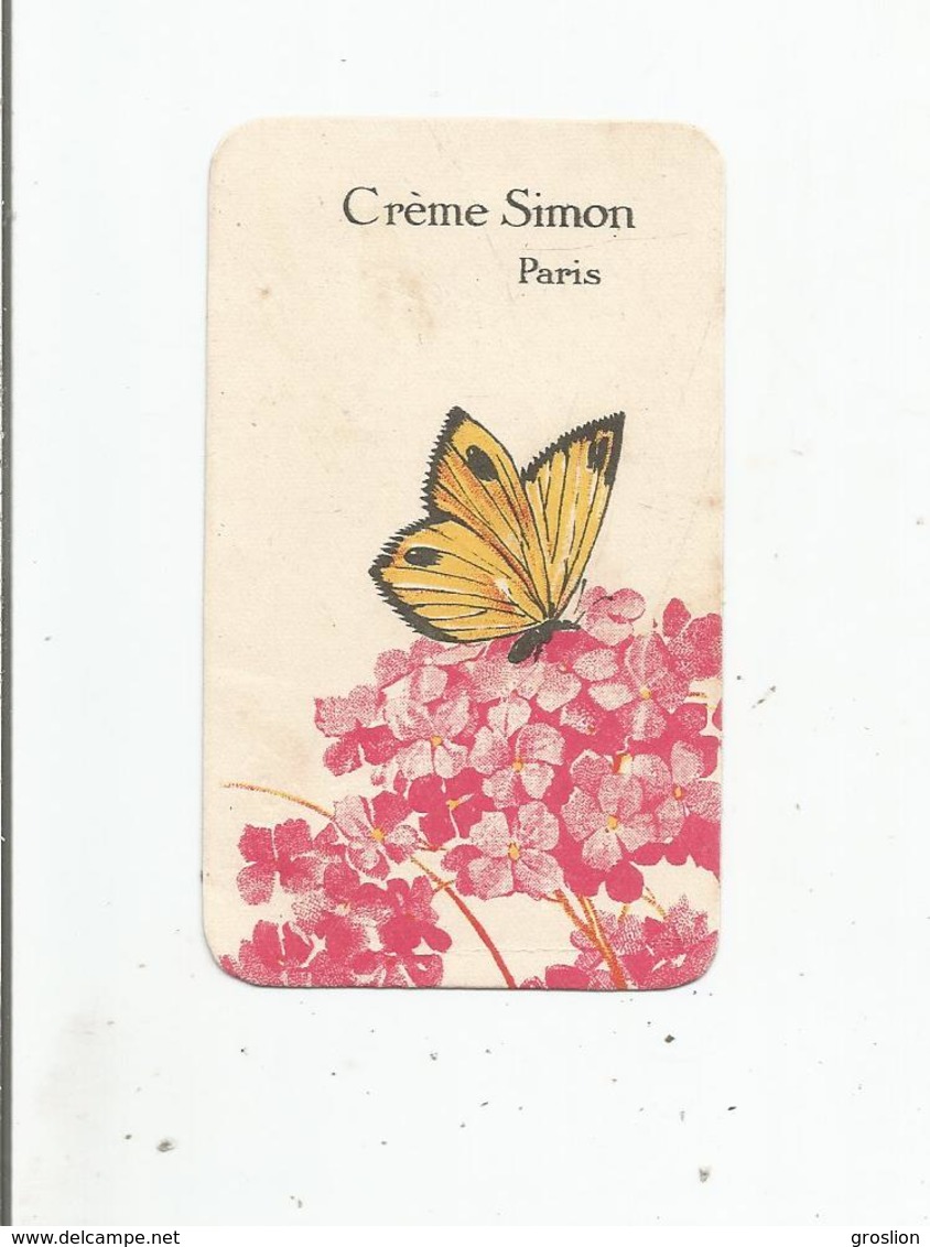 CREME SIMON PARIS CARTE PARFUMEE ANCIENNE - Vintage (until 1960)