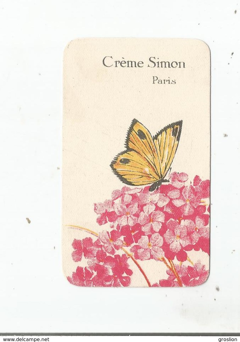 CREME SIMON PARIS CARTE PARFUMEE ANCIENNE - Anciennes (jusque 1960)