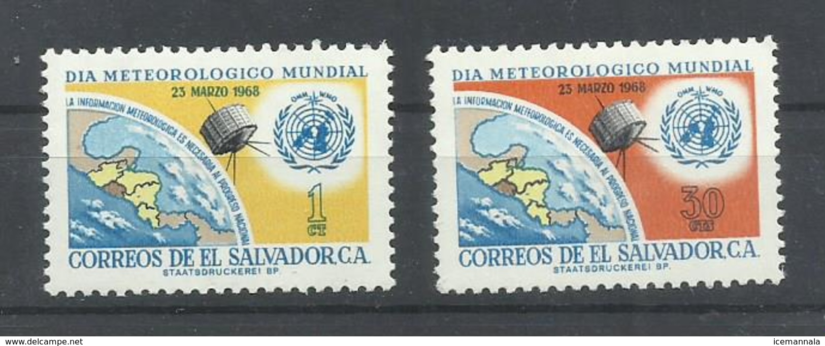 SALVADOR YVERT   727/28      MNH  ** - El Salvador