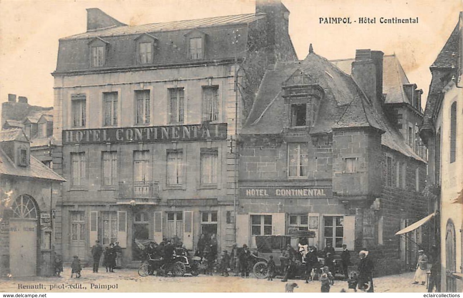 Paimpol       22            Hôtel Continental                       (voir Scan) - Paimpol