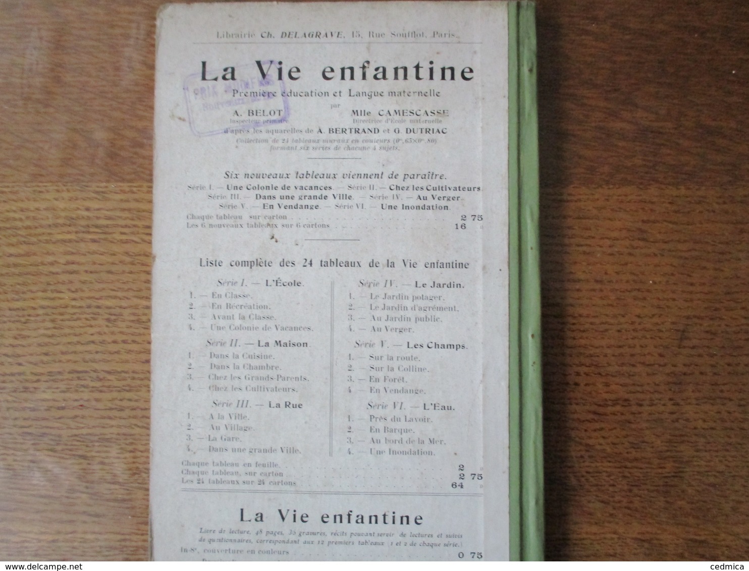 LES FABLES DE LA FONTAINE EN ACTION L'AUXILIAIRE DU MAITRE PAR MAURICE BIZEAU AQUARELLES DE BENJAMIN RABIER - Autres & Non Classés