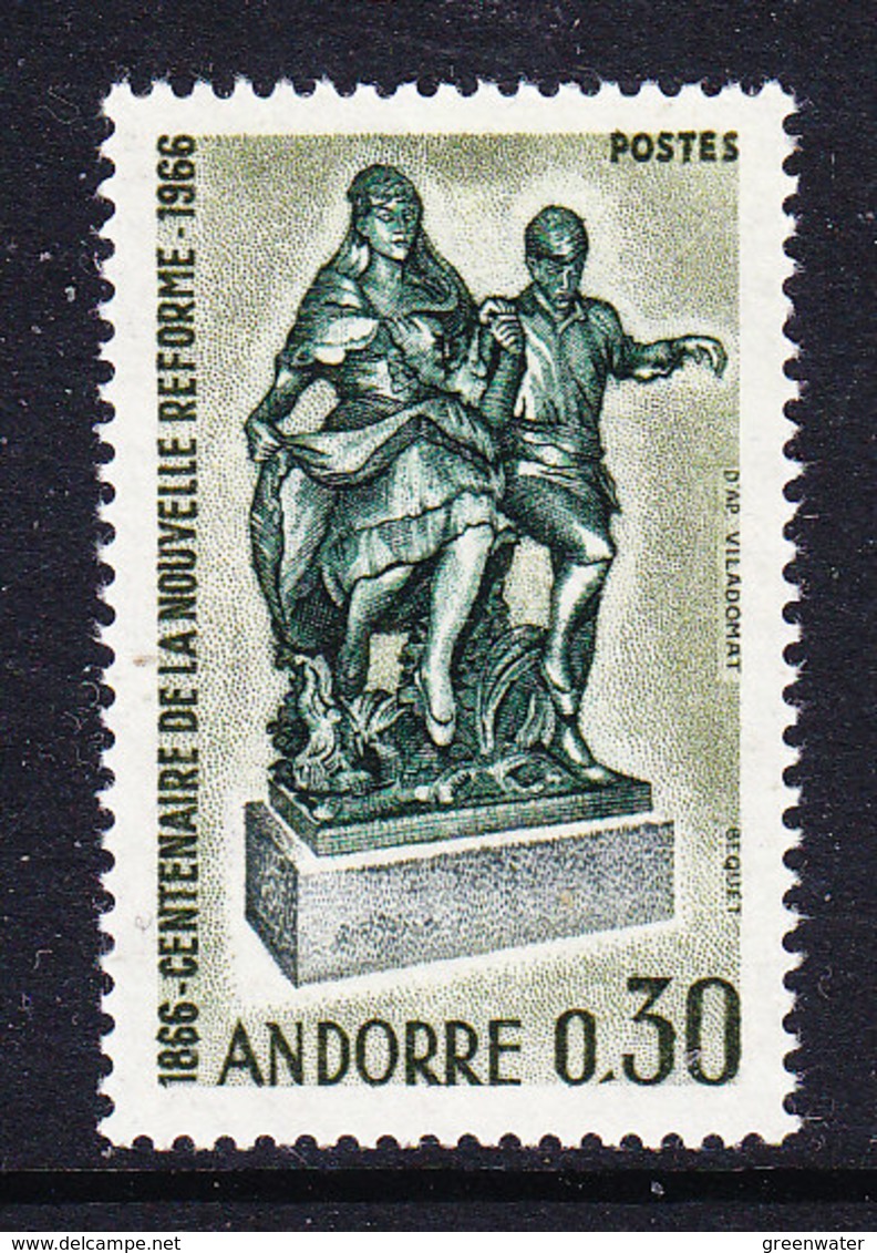 Andorra Fr. 1967 Centenaire De La Nouvelle Reforme 1v ** Mnh (43890N) - Ongebruikt