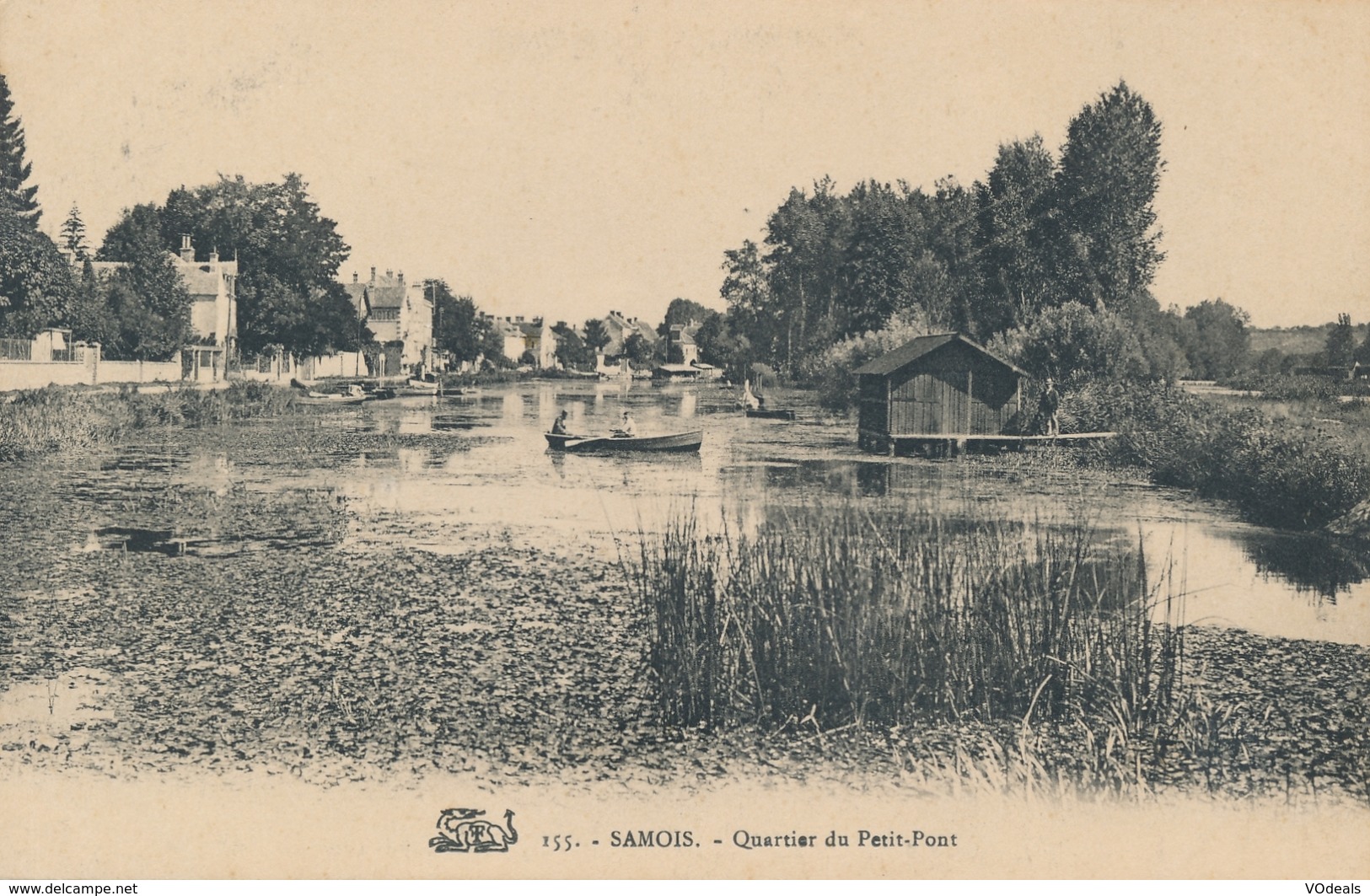 CPA - France - (77) Seine Et Marne - Samois - Quartier Du Petit-Pont - Samois