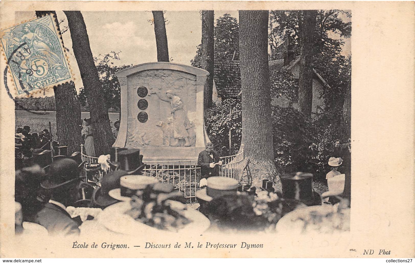 78-GRIGNON- ECOLE DE GRIGNON, DISCOURS DE M. LE PROFESSEUR DYMON - Grignon