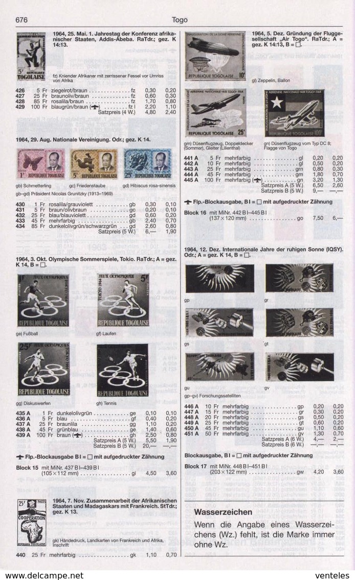 Togo  03.10.1964 Mi # 435-39 АВ Bl 15 Tokyo Summer Olympics, MNH OG, FULL SET - Verano 1964: Tokio