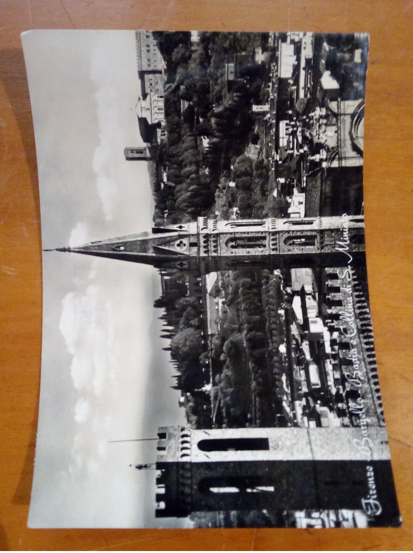 FIRENZE Bargello Badia E Collina Di San Miniato VIAGGIATA 1951 - Firenze