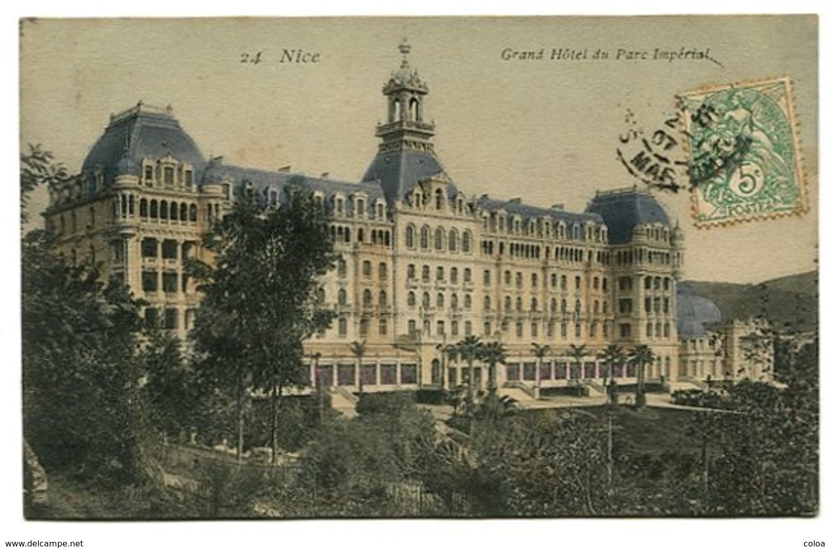 NICE Grand Hôtel Du Parc Impérial - Cafés, Hôtels, Restaurants