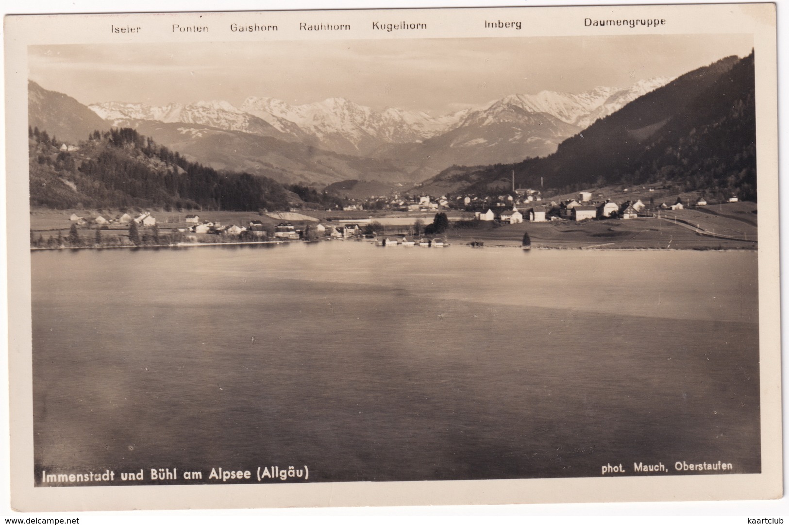 Immenstadt Und Bühl Am Alpsee (Algäu) - Immenstadt