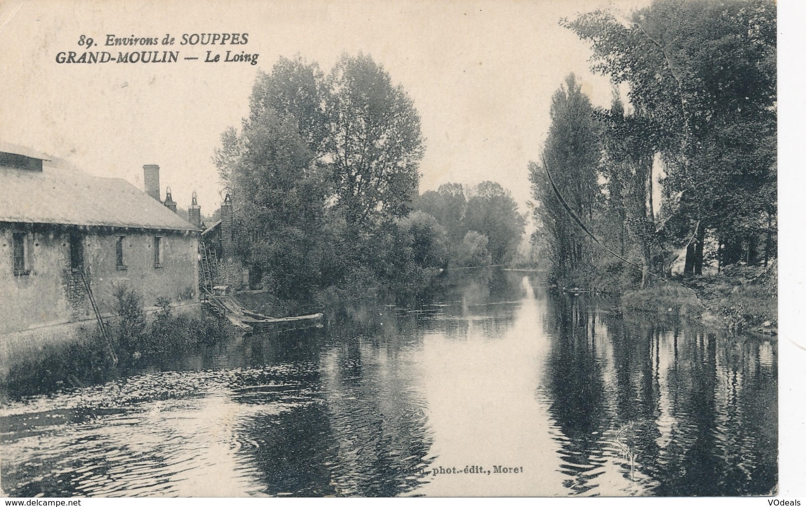 CPA - France - (77) Seine Et Marne - Souppes - Grand-Moulin - Le Loing - Souppes Sur Loing