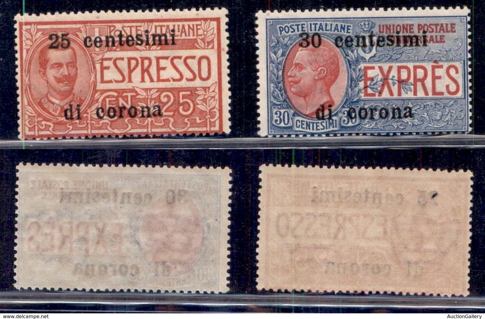 Occupazioni I Guerra Mondiale - Trento E Trieste - 1919 - Espressi (1/2) - Serie Completa - Gomma Integra (25) - Other & Unclassified