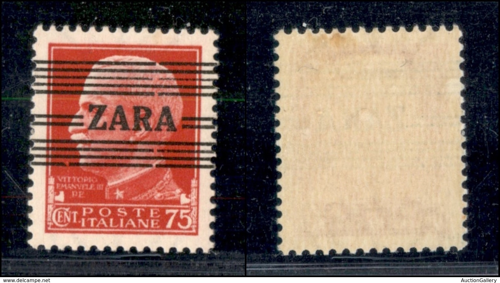 Occupazioni Straniere Di Territori Italiani - Occupazione Tedesca - Zara - 1943 - 75 Cent (25-primo Tipo) - Gomma Integr - Other & Unclassified