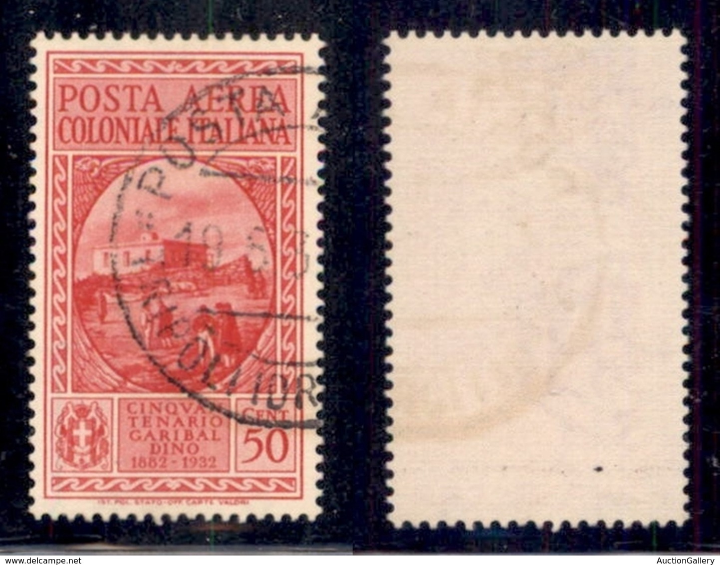 Colonie - Emissioni Generali - 1932 - 50 Cent Garibaldi (1) - Usato (24) - Other & Unclassified