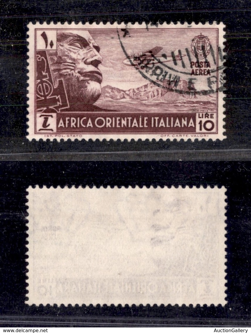 Colonie - Africa Orientale Italiana - 1938 - 10 Lire Soggetti Vari (10) - Usato (20) - Other & Unclassified