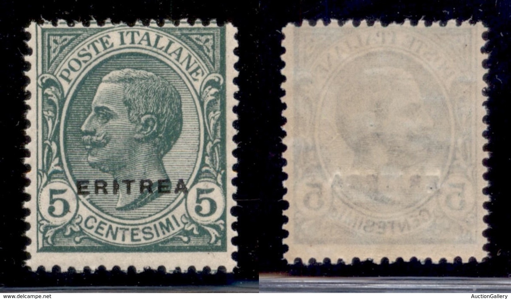 Colonie - Eritrea - 1924 - 5 Cent Leoni (79) - Gomma Integra (35) - Autres & Non Classés