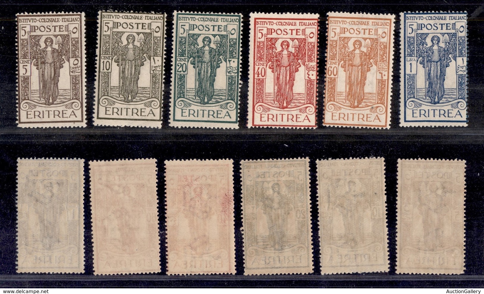 Colonie - Eritrea - 1928 - Pro Istituto Coloniale (107/112) - Serie Completa Di 6 Valori - Gomma Integra (20) - Autres & Non Classés