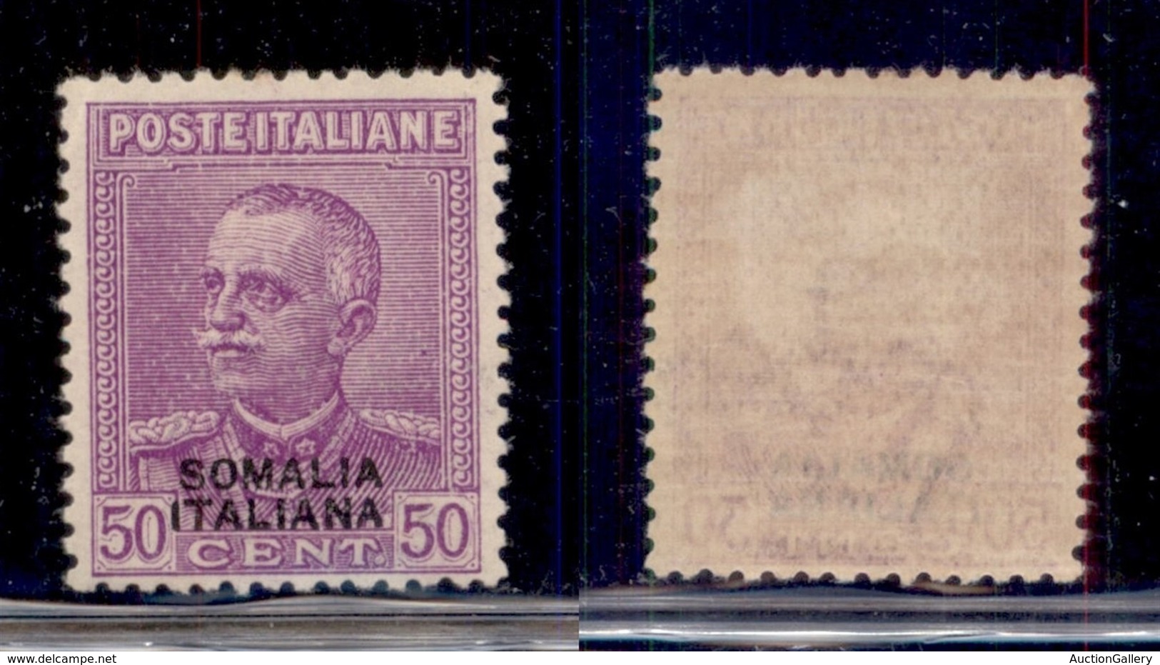 Colonie - Somalia - 1930 - 50 Cent Parmeggiani (139) - Gomma Integra - Piega In Angolo Alto Sx (250) - Other & Unclassified